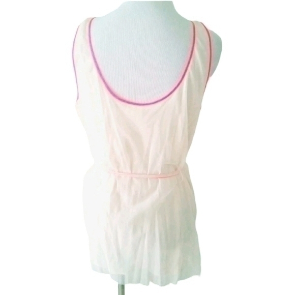 💥NWT💥 J.CREW NEON PIPING NET TOP SZ L 14 - Picture 7 of 8